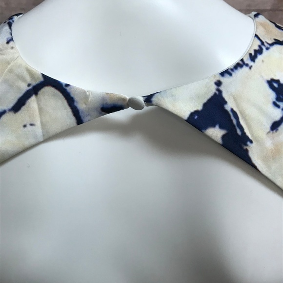 Geo Striped Print Cutout Maxi Dress - Picture 7 of 8